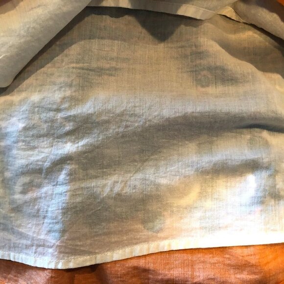 Boho Skirt Womens Size 8 Brown Orange Patterned Side Pockets - Picture 4 of 5